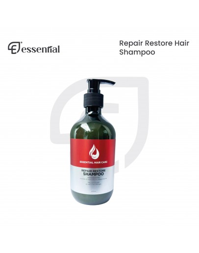 [ESSENTIAL Hair Care] Repair Restore Shampoo 500ml | For Frizzy , Dandruff & Dry Scalp